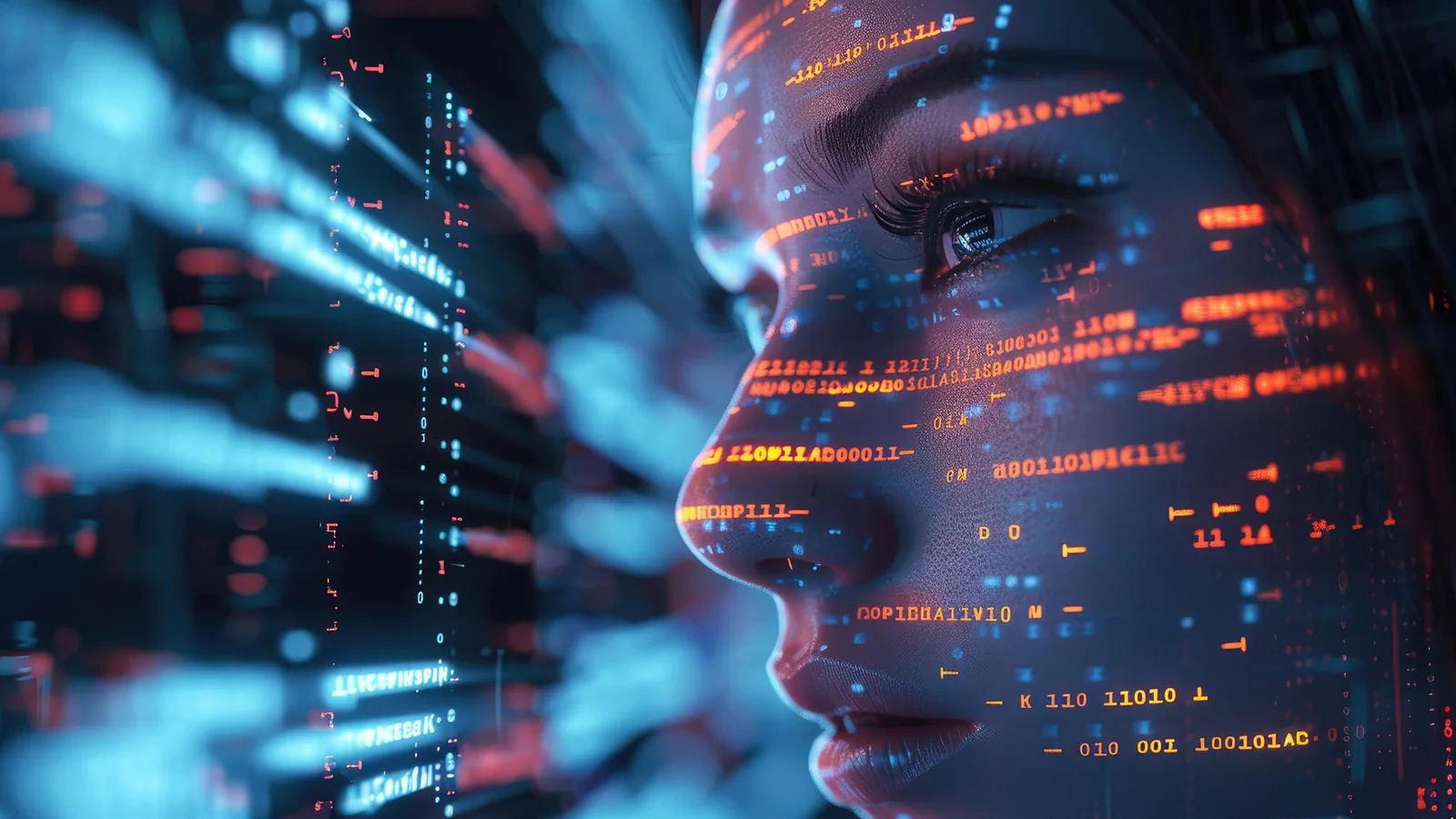 Illustrationsbild av en digital AI-kodningsagent och programmeringsmiljö till artikel om GPT-6 Astra