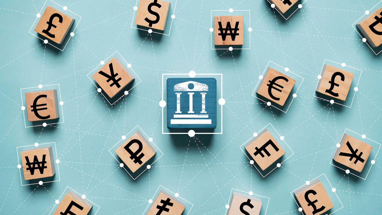 Internationella valutor och centralbank – illustration till ränteskillnaden mellan ECB och Fed
