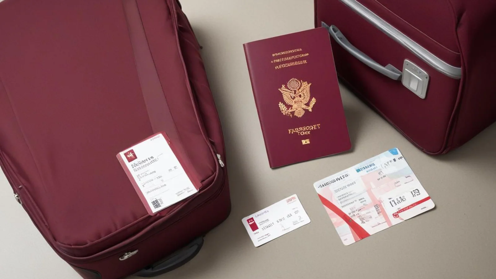 Pass och nationellt id-kort tillsammans med resedokument inför en resa