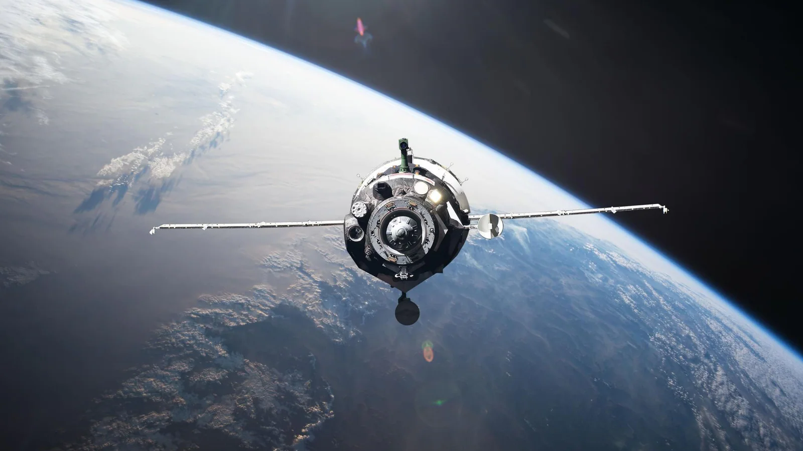 Illustrationsbild av satellit för artikel om Pixxels finansieringsrunda och jordobservation