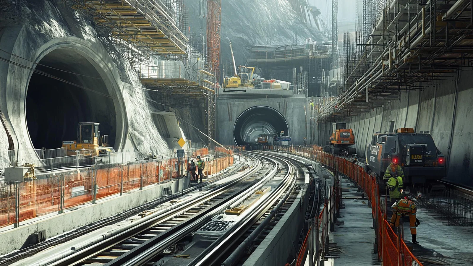 Tunnelbygge som illustration till The Boring Companys nya finansieringsrunda och planerade expansion
